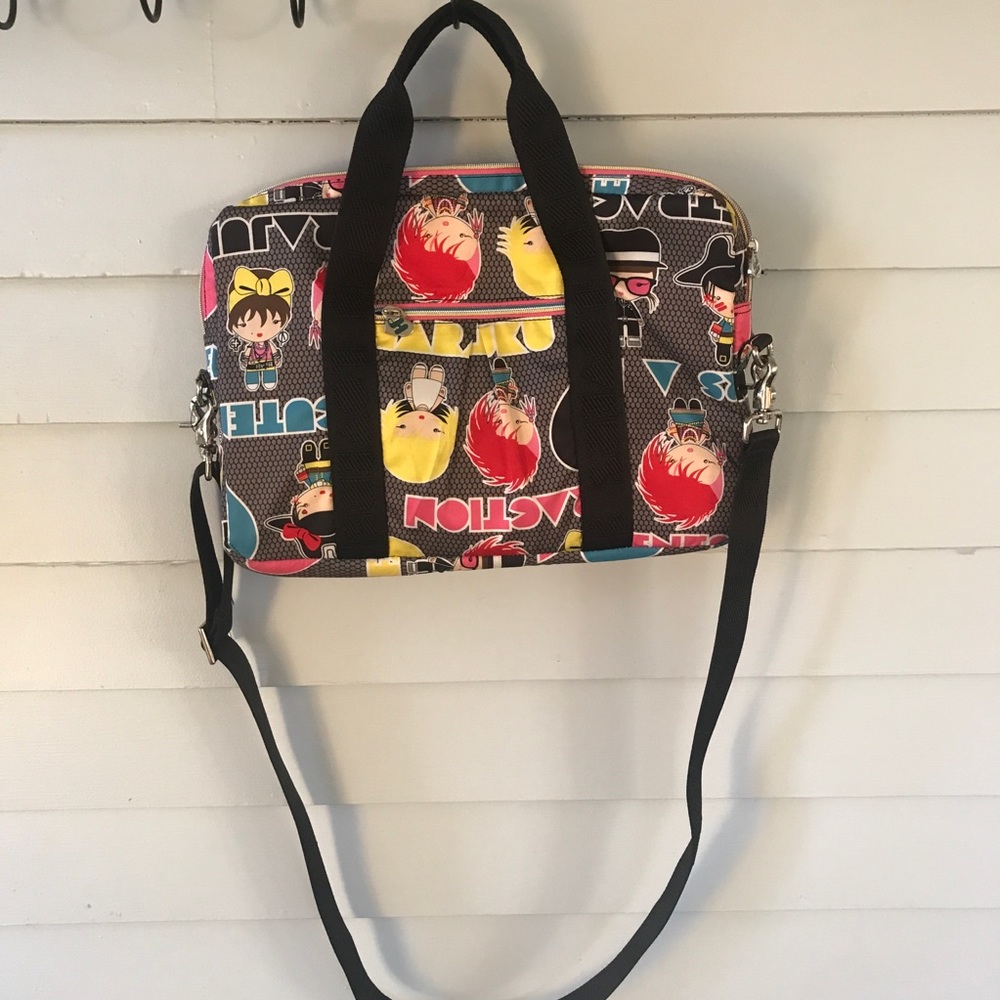 Harajuku Lovers laptop bag crossbody - Picture 11 of 13
